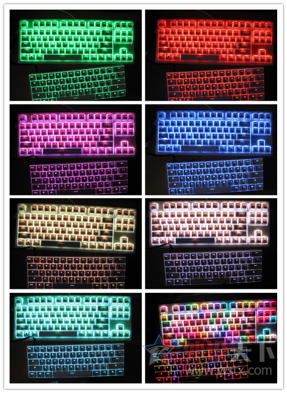 �����Ľ��� ����Plum87rgb��е������Anne pro����rgb��е���̺�������