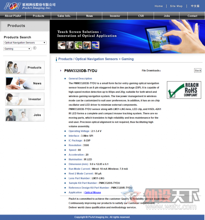 ��������һ�£�����PMW3320�Ĳ�����֡��
