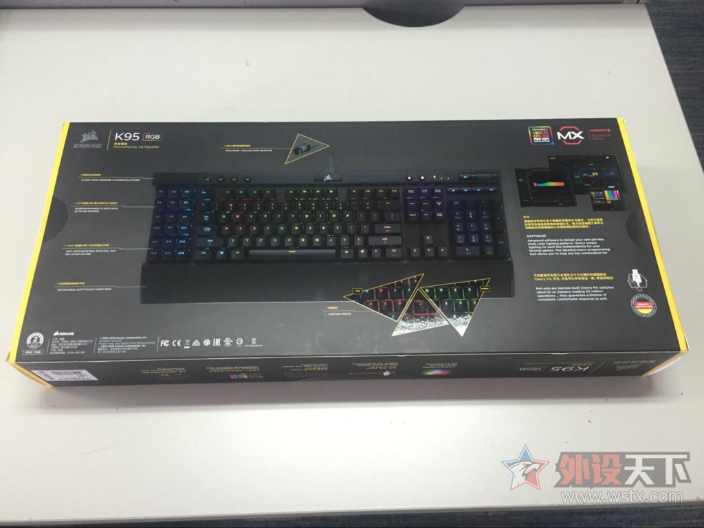 ������K95RGB���� ����װ�Ƶ�һ����