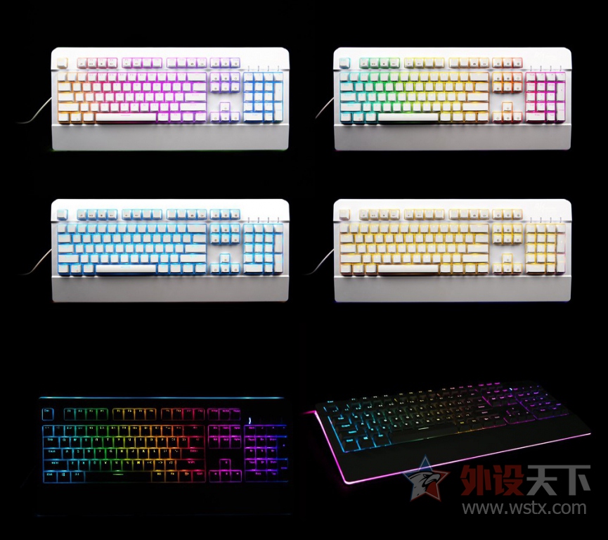 ����һҹ����������RK PRO 104 RGB���ּ���/����