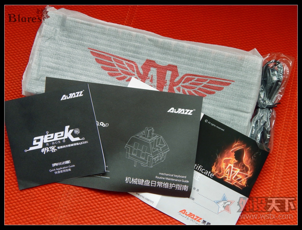 �򣬶���Լ------Ajazz/�ھ� AK33 ���ͻ�е���� RGB�� ���ּ���