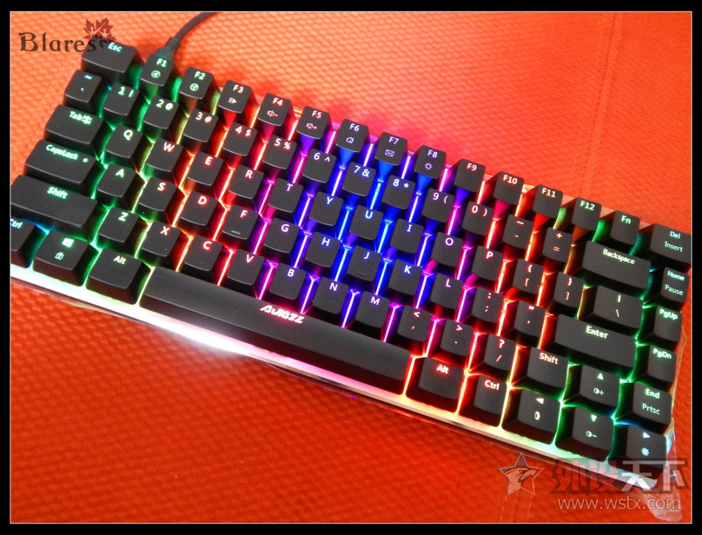 �򣬶���Լ------Ajazz/�ھ� AK33 ���ͻ�е���� RGB�� ���ּ���