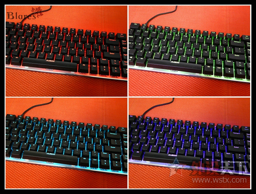 �򣬶���Լ------Ajazz/�ھ� AK33 ���ͻ�е���� RGB�� ���ּ���