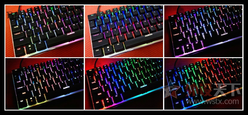 �򣬶���Լ------Ajazz/�ھ� AK33 ���ͻ�е���� RGB�� ���ּ���