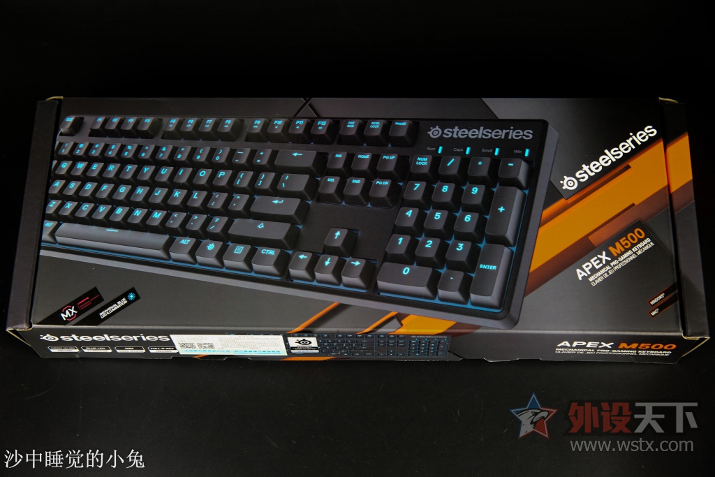 �������ʣ�ǿ�Ƶǳ���SteelSeries���APEX M500 ���ᱳ���е��������