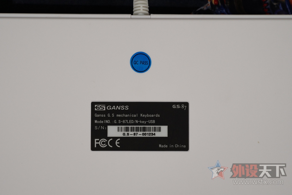 Ganss GS87LED���� �°�Cherry���ᡢ�°�PBT��ñ