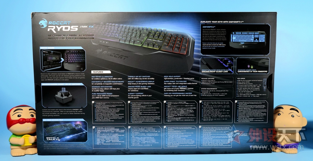 Ryos MK FX��е��CHERRY RGB������̿���С��