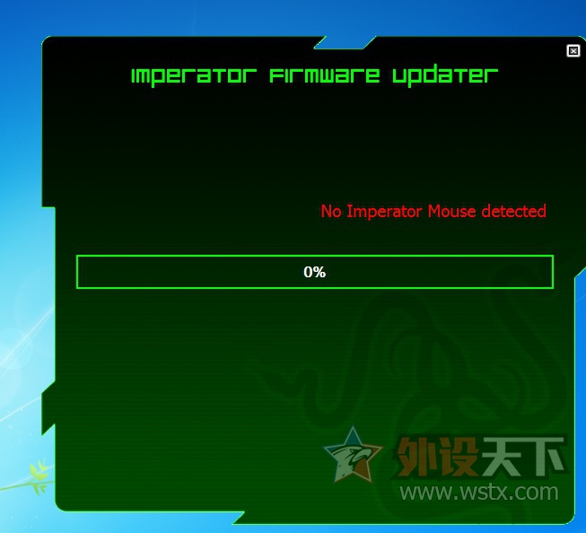 ������2012�����ˢ�¹̼�������ͬ���ӵ�����ʾrazerbootloader