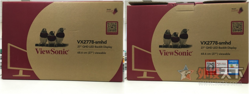 �ɻ������ż�2K��ʾ������ײ������VX2778-smhd�ͻ�˶MX27AQ �Ա�