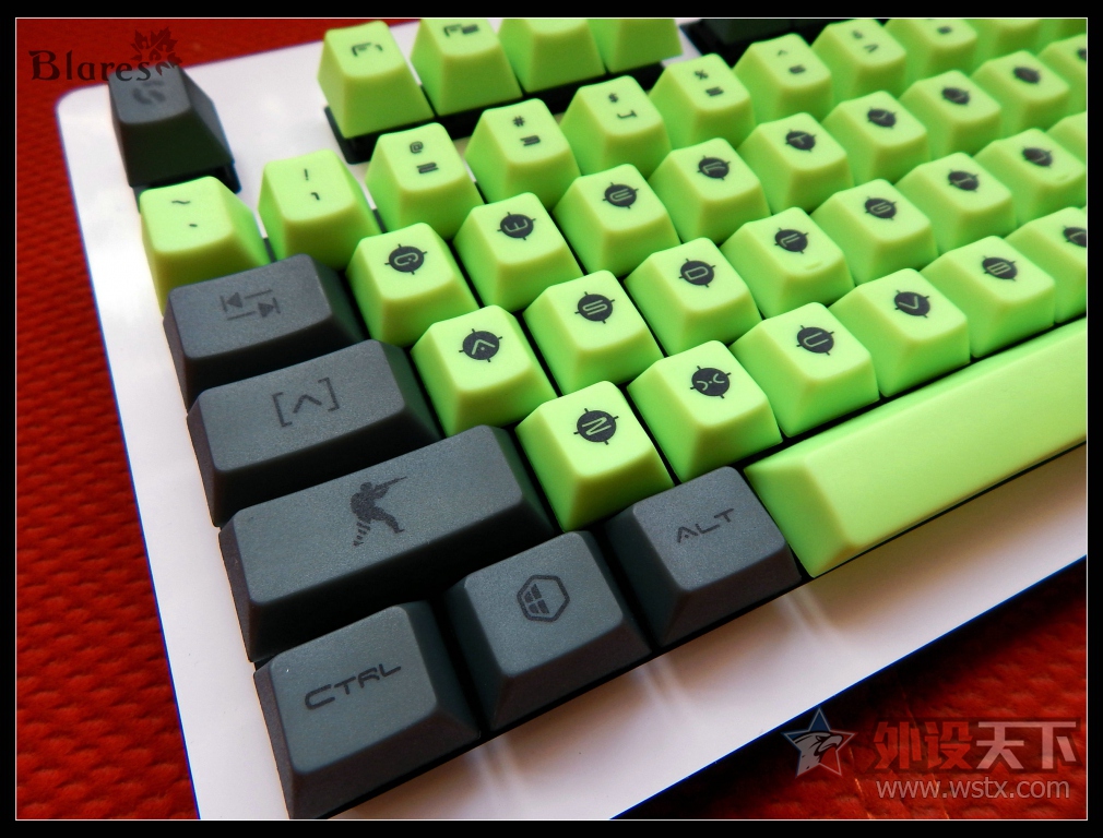 羺 STARGAMING  GAMING KEYCAPS  122PBTϷñַ