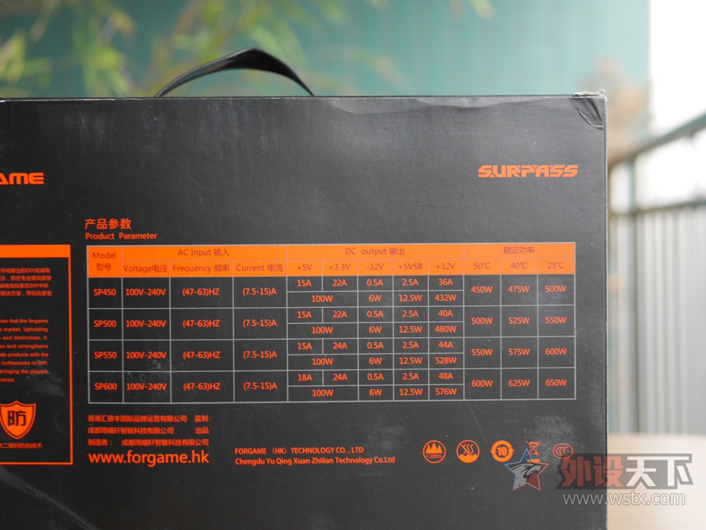��Ϸ����SURPASS SP500ȫģ��500W��Դ���̻����ְ�װ