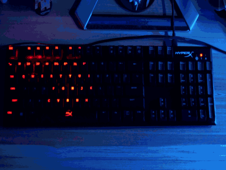 ��Ʒ������������ɫ����ʿ�� HyperX Alloy ������ ��е��������