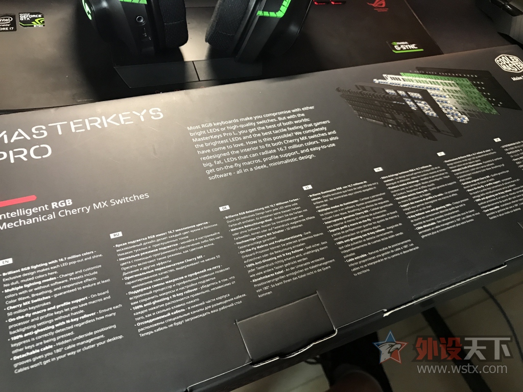 ���Ϻ����� ȫ��δ��� ��������RGB MASTERKEYS PRO L����104~