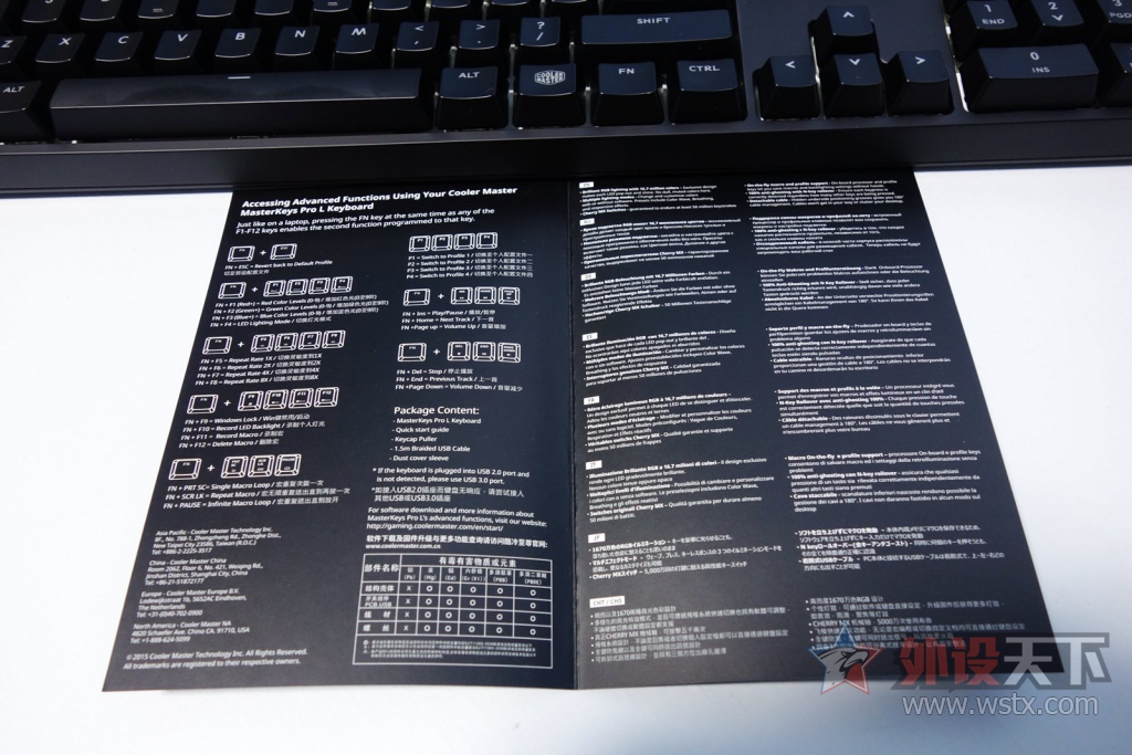 �ƿز��ܴ���������ԭ��RGB MasterKeys Pro L����