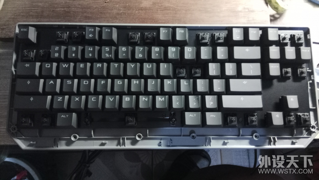 cherry  1.0TKL 无背光版拆解