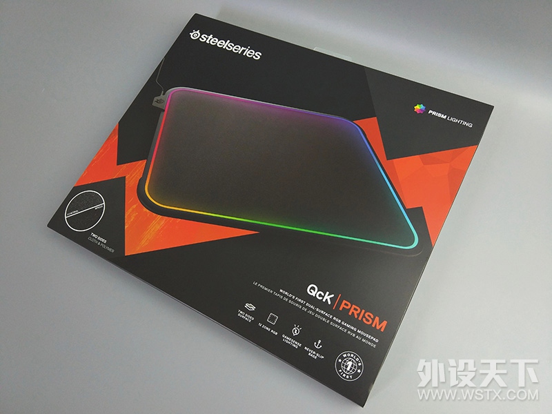 RGBҲ˫   SteelSeries QcK Prism RGB濪С