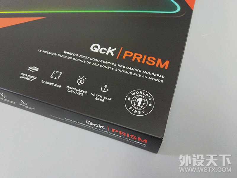 RGBҲ˫   SteelSeries QcK Prism RGB濪С