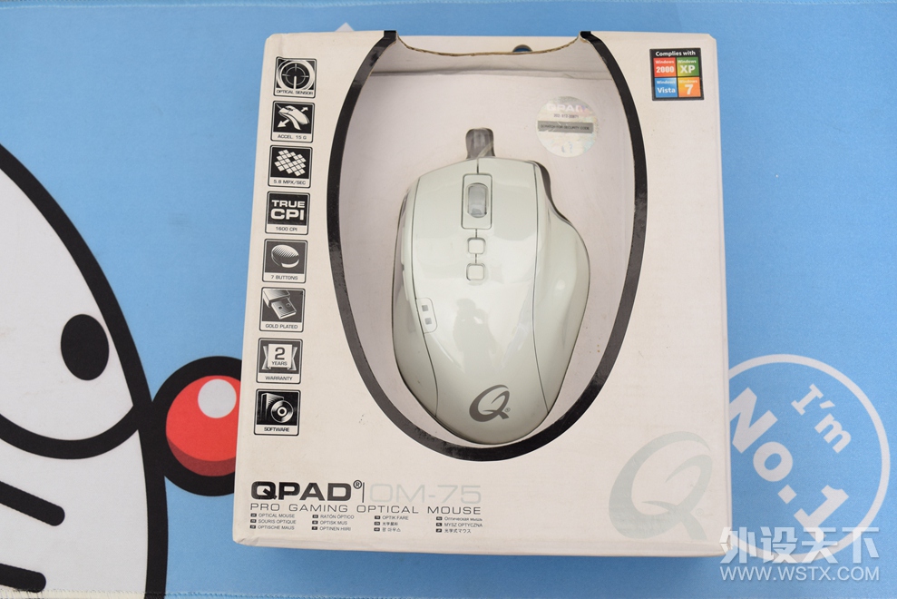 �����ڶ���ֽ�İ�����QPAD OM -75�������飺