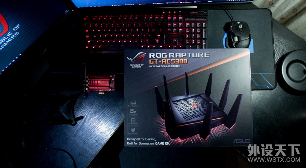 Ϸװ ˶ROG Rapture AC5300Ƶ羺·