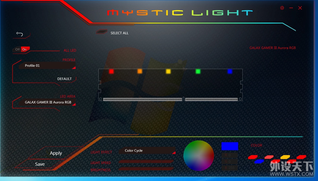 ΢ Mystic RGBŹͬװ