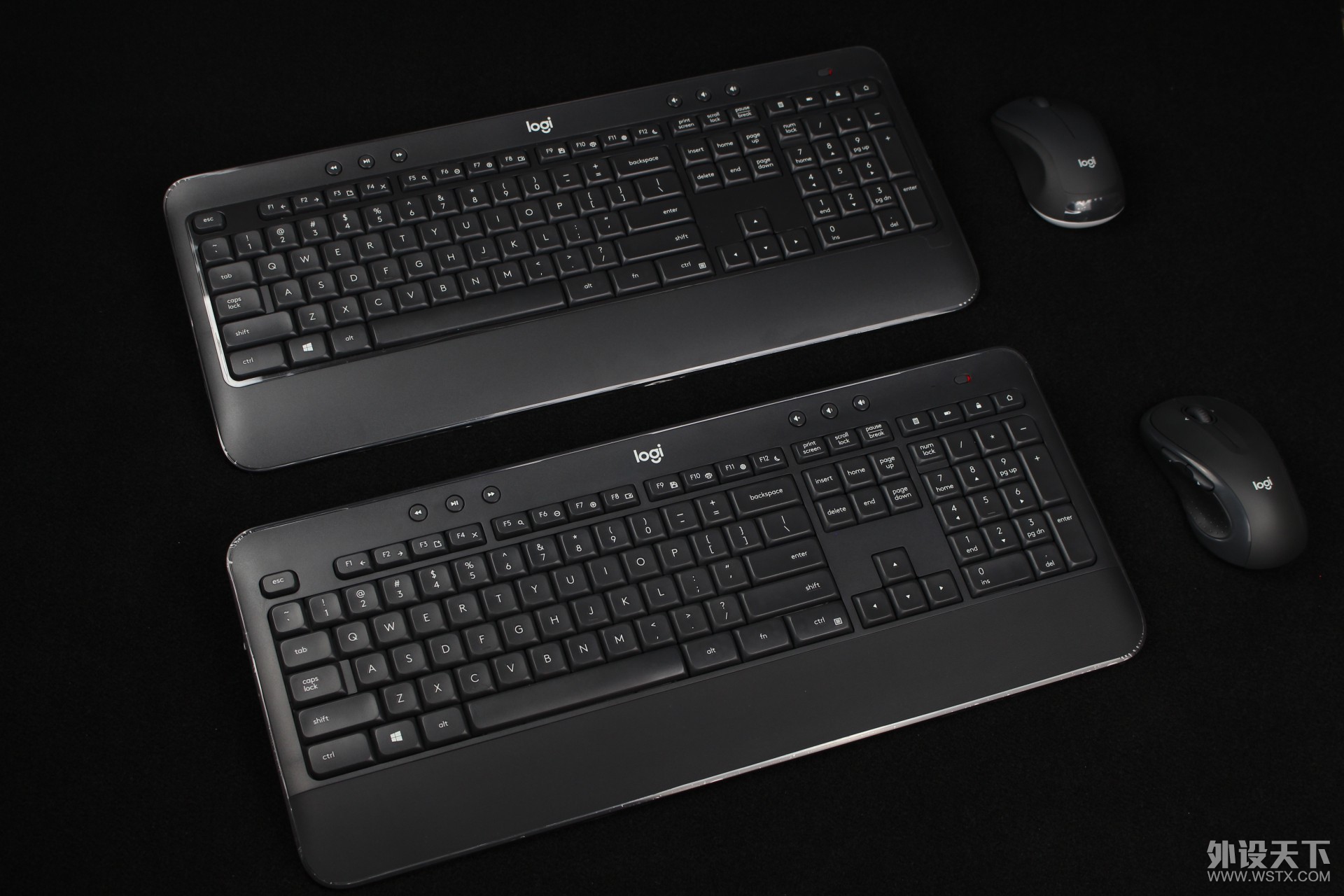 罗技MK540、MK545办公无线键鼠套装对比评测