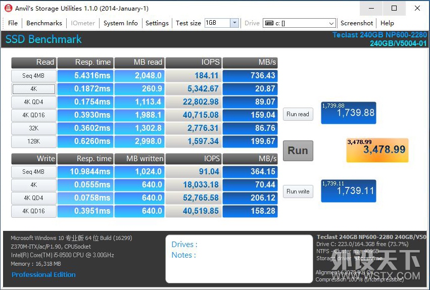 �κ�ǿ��֢��Intel i5-8500 CPU & ���uGT1030 װ����