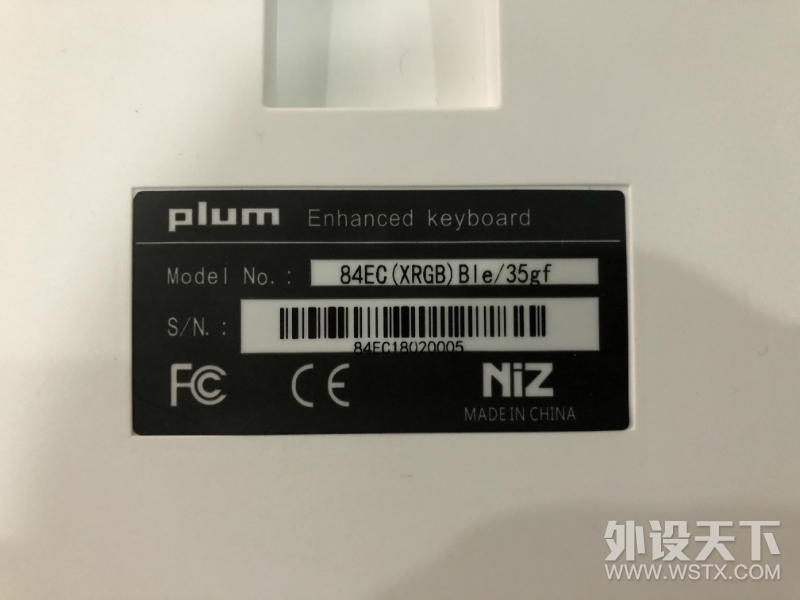 ����֮�������----PLUM Niz84˫ģRGB���估���ø���