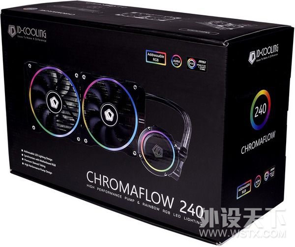 ID-COOLING  CHROMAFLOW 240 ˮɢ 119.99ԪԼ760Ԫ