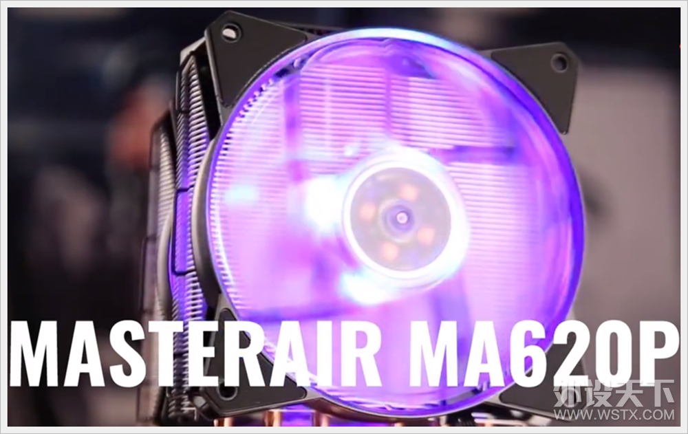 ��������COOLERMASTER MASTERAIR��ѩT620P ˫��˫��RGB����ɢ�� ����