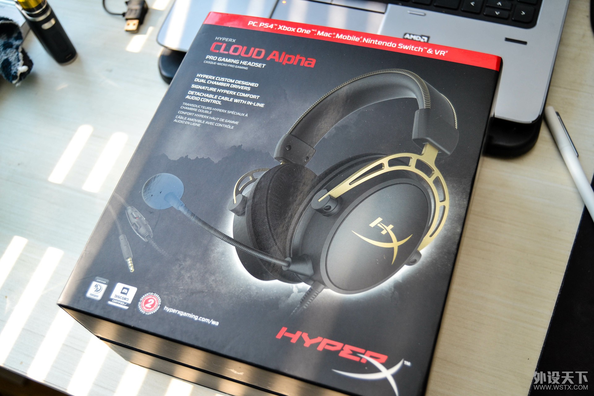 һܴ򡱵Ķ ʿHyperX Cloud Alpha Gold