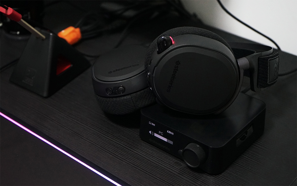 SteelSeries Arctis ProWireless+2.4g˫ģ羺Ϸֶʹñ