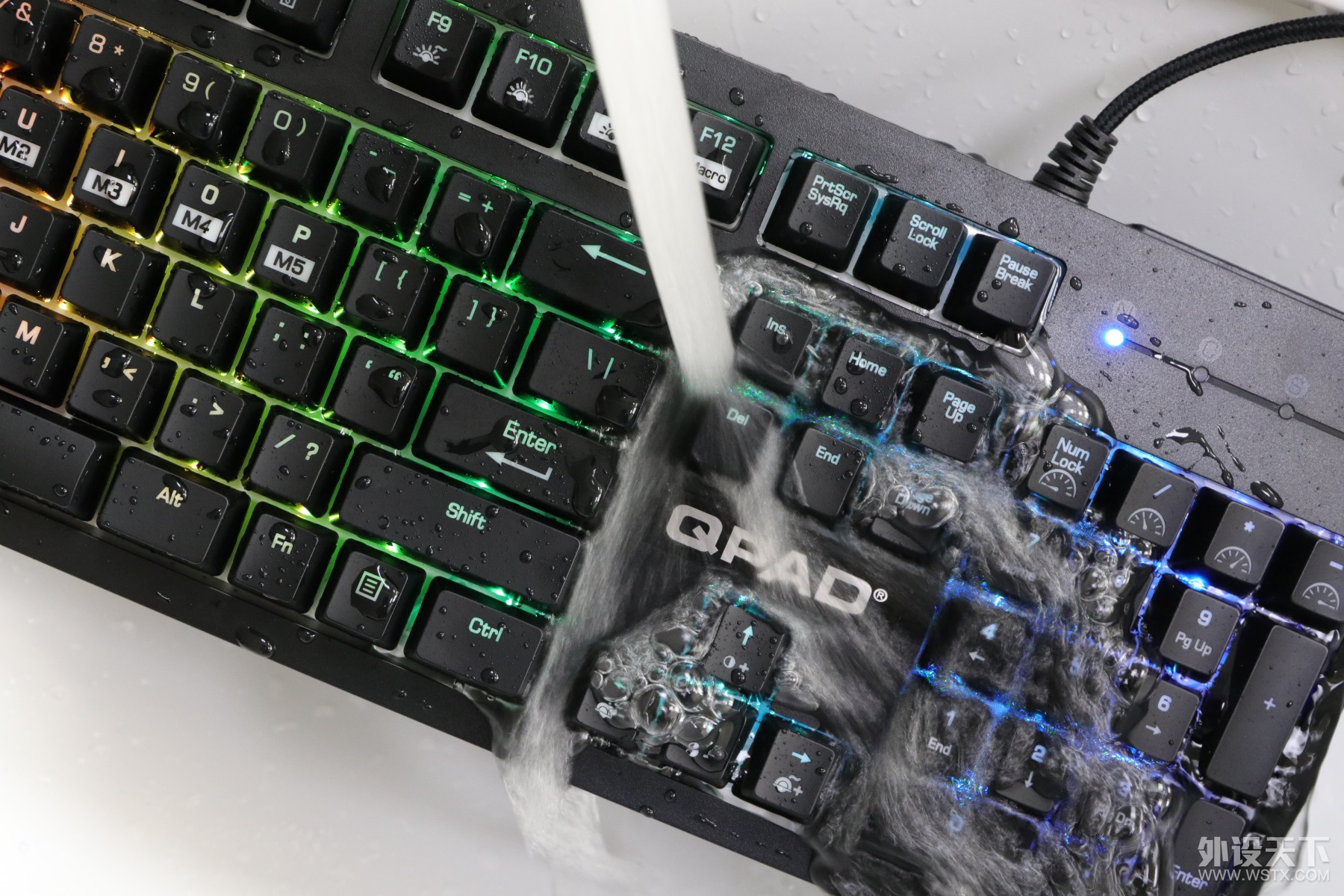 ˮ壬Ӳ˵ļ෽ʽ QPAD KO-90 RGB羺
