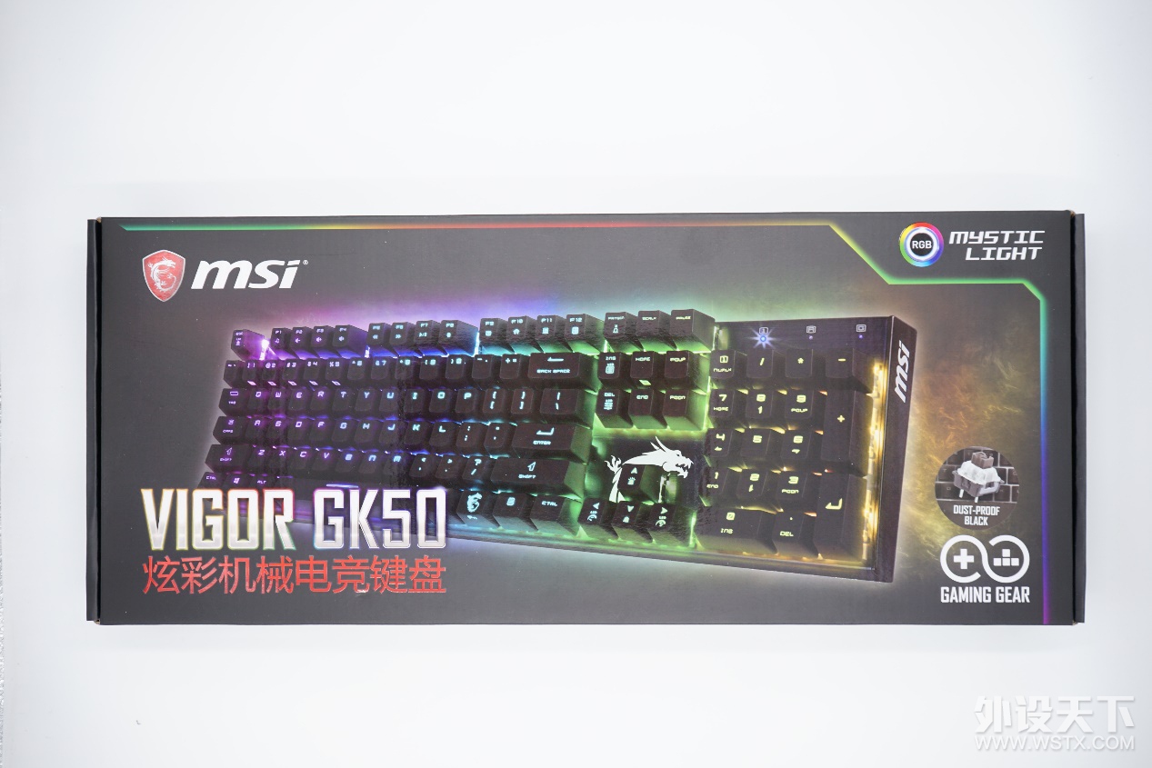 ��Ч����ϸ�ڴ����� RGB����MSI GK50��е�������ַ���