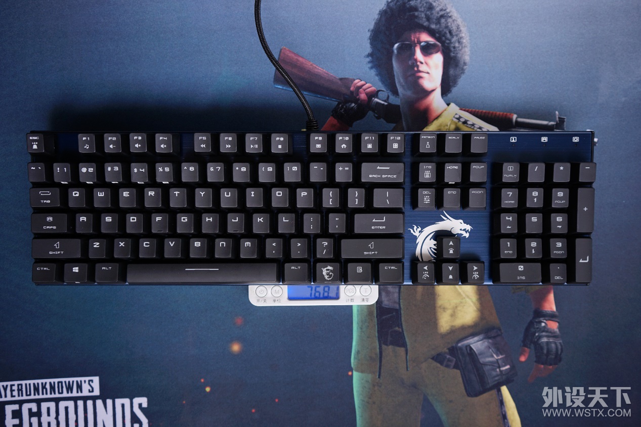 ��Ч����ϸ�ڴ����� RGB����MSI GK50��е�������ַ���