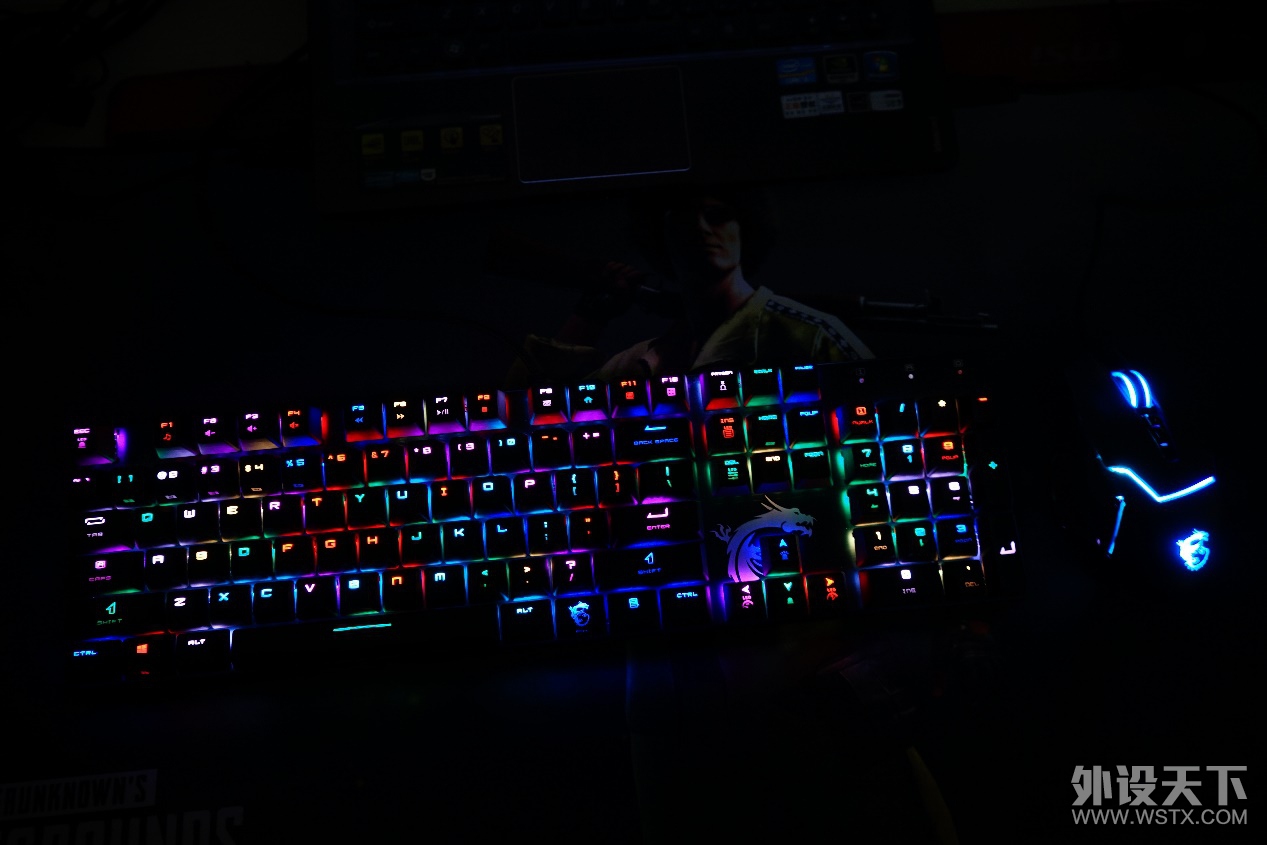 ��Ч����ϸ�ڴ����� RGB����MSI GK50��е�������ַ���