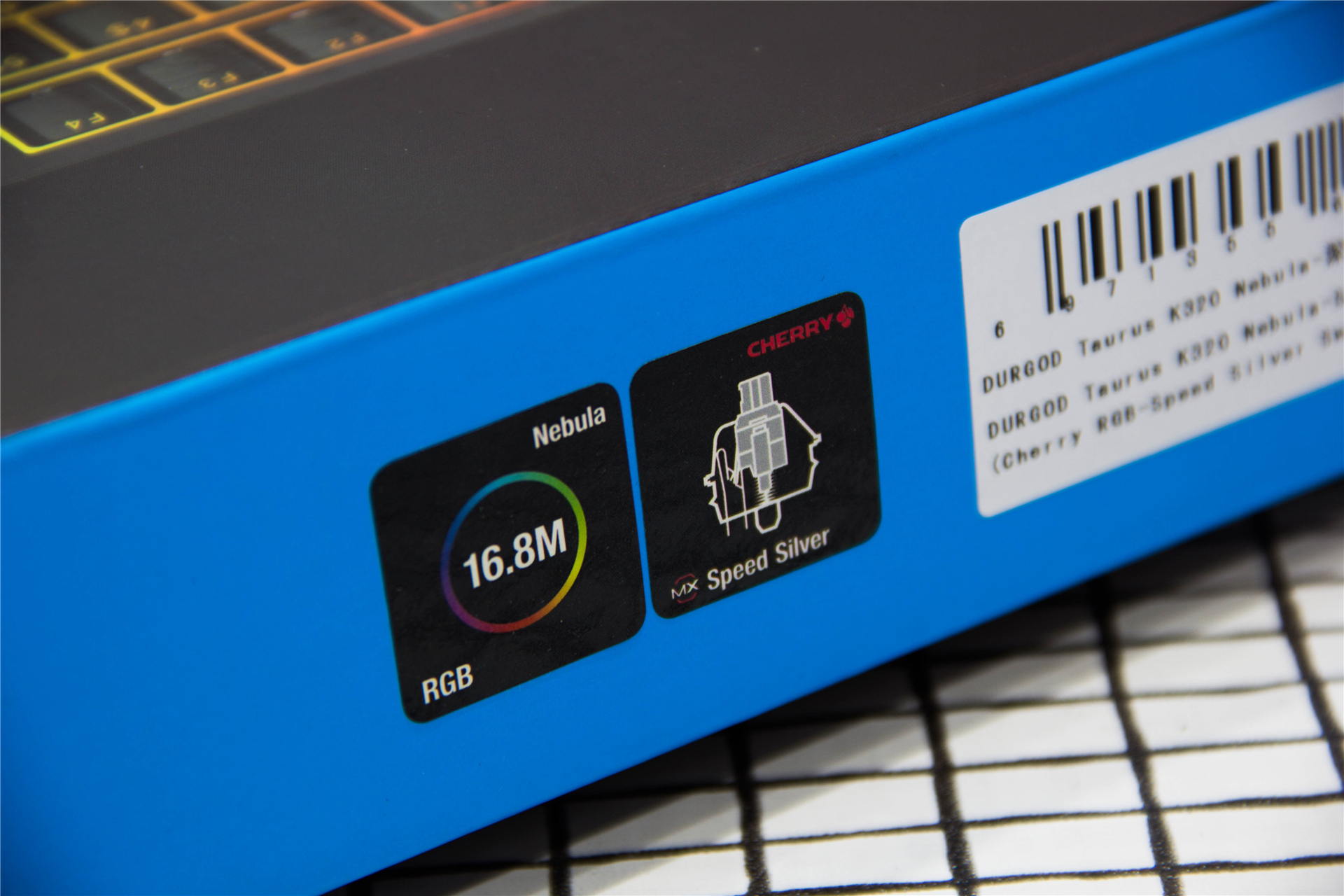 ���׵Ļ�е���̣�DURGOD��٤K320���ᣨRGB����K310��ջҰ׹��޶�������