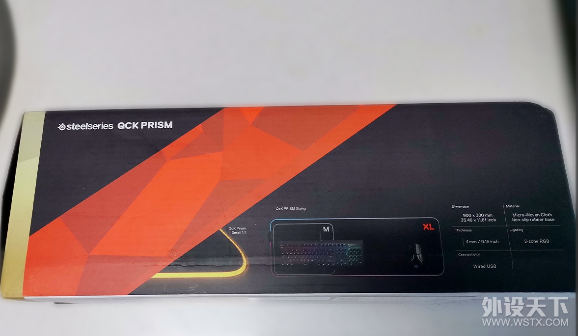 RGB棨Steelseries QCK PRSISM XL