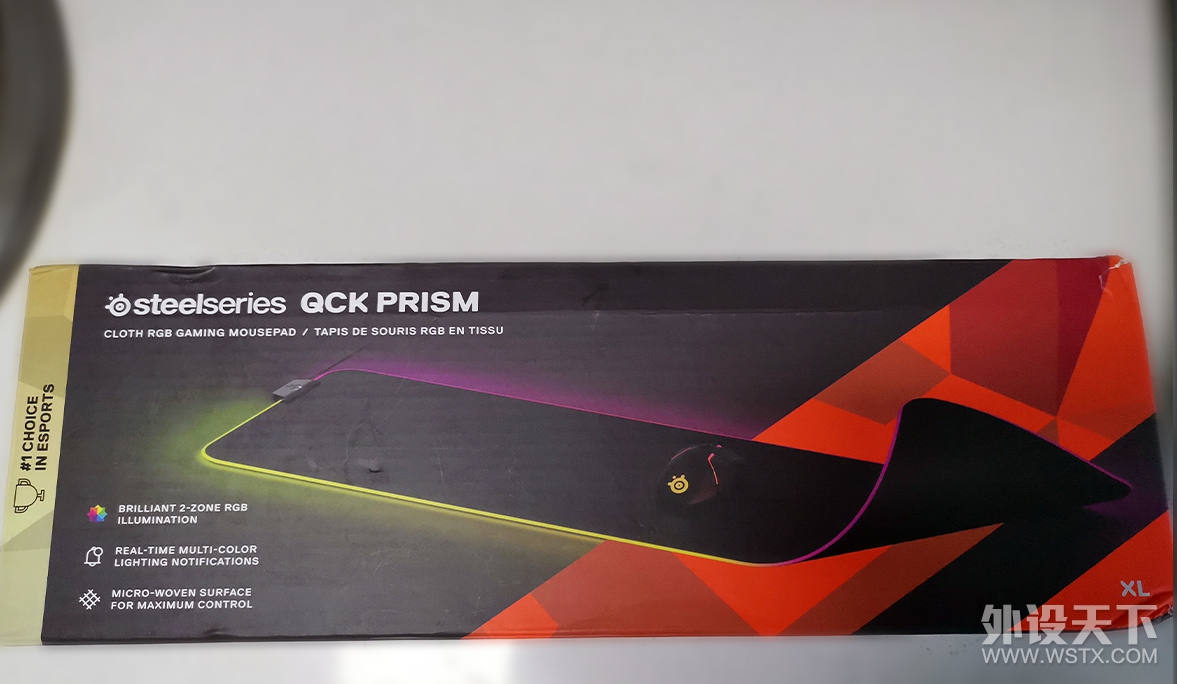 RGB棨Steelseries QCK PRSISM XL