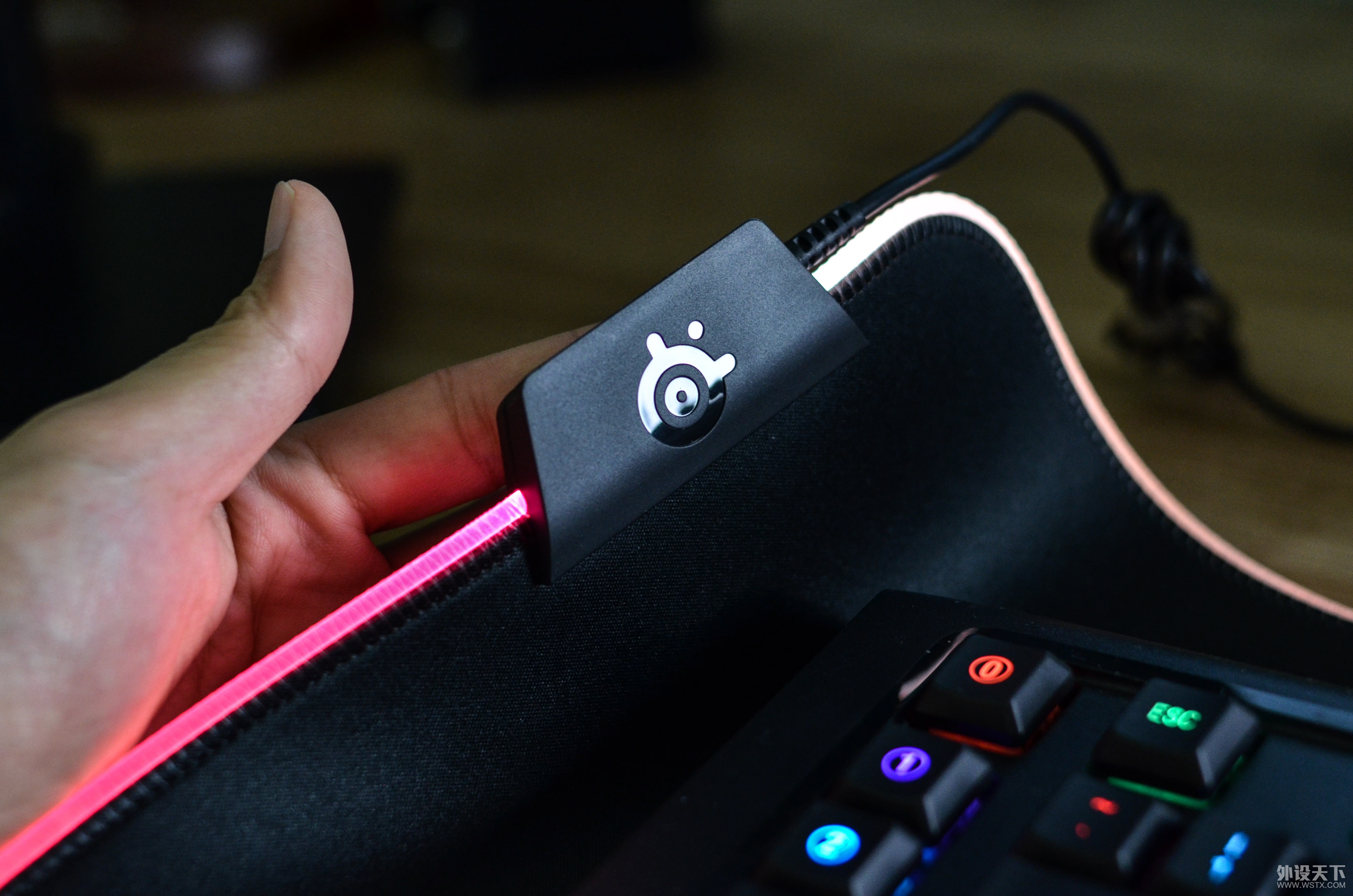 ſľSteelSeries QcK Prism Cloth XLȫRGB