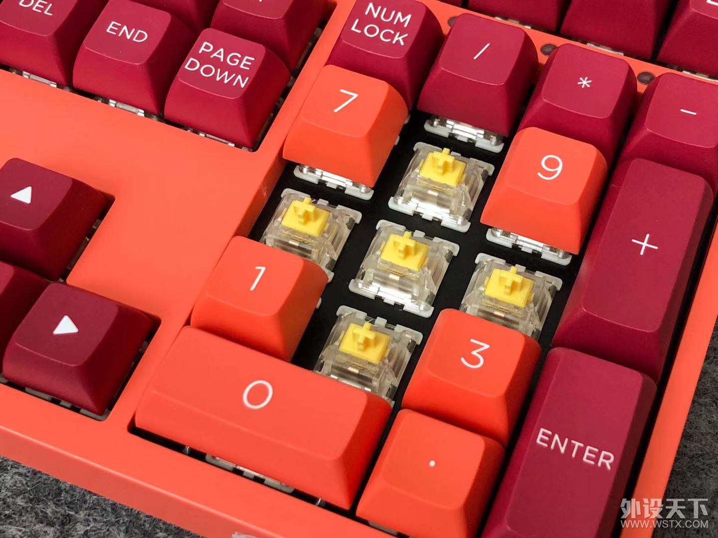 ȫ��OSA�߶�PBT��ɫ��ñ����Akko3108V2�����Ҽ��̿���