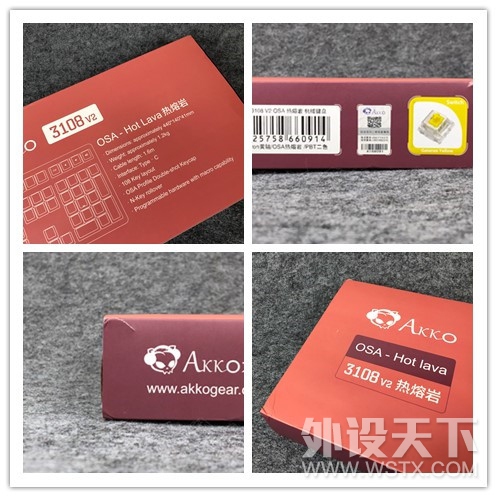 ȫ��OSA�߶�PBT��ɫ��ñ����Akko3108V2�����Ҽ��̿���