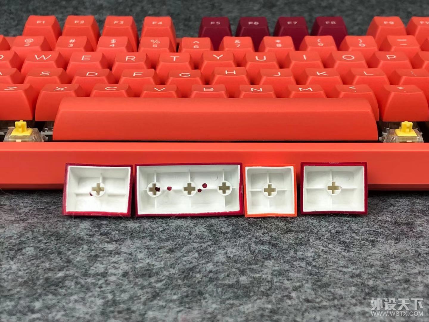 ȫ��OSA�߶�PBT��ɫ��ñ����Akko3108V2�����Ҽ��̿���