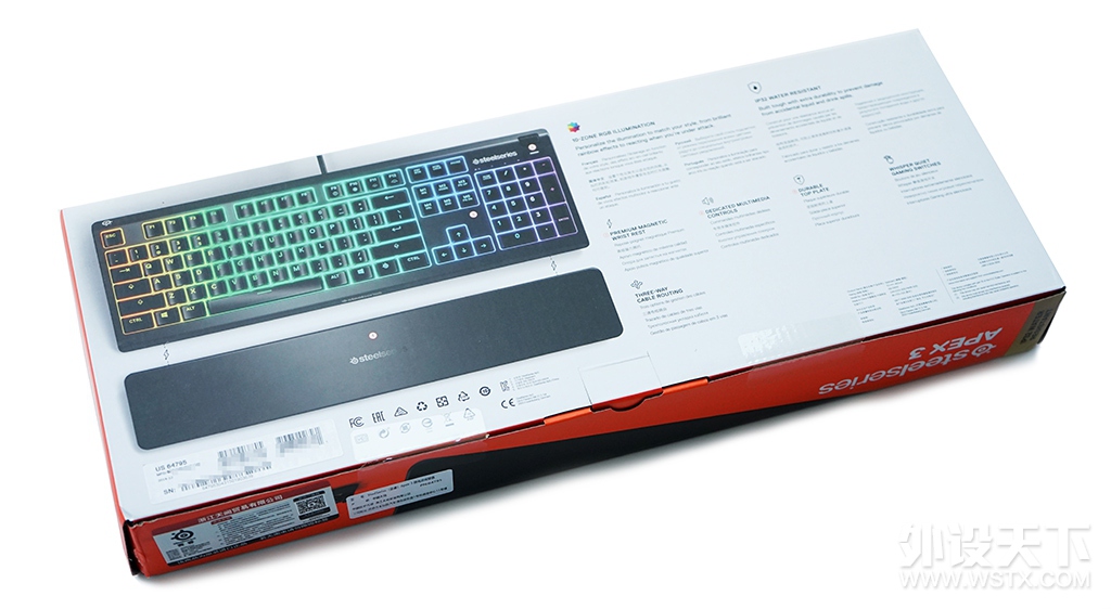 ��S��⡿���SteelSeries Apex 3 RGB���ý��羺��Ϸ���̲������