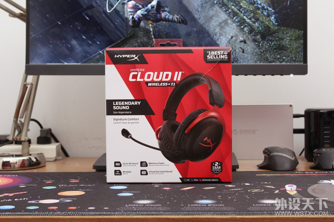 籩ߡHyperX Cloud II Wireless쫷Ϸ