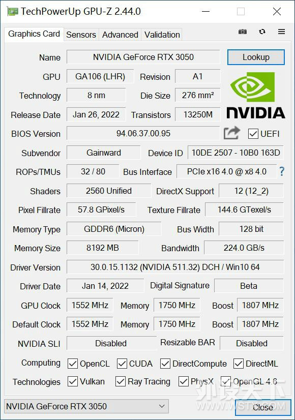 ż׷RTX 3050׷8GԿʵ