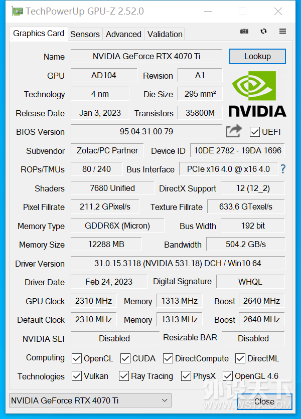 ɵ羺 ̩RTX 4070Ti X-GAMING 12GBԿ ¶߶