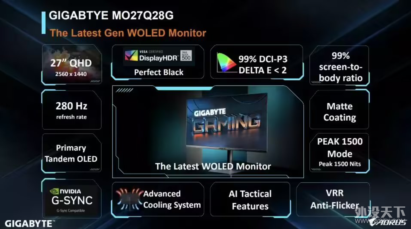 ȫWOLED MO27Q28G 272K߶˵羺ʾ 𺳵ǳ