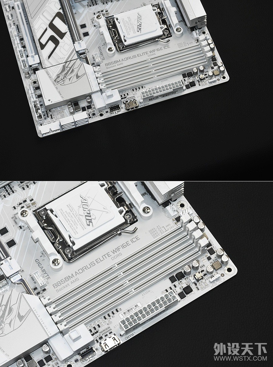 AMDװ������+���α���B850M AORUS ELITE WIFI6E ICE��̬����