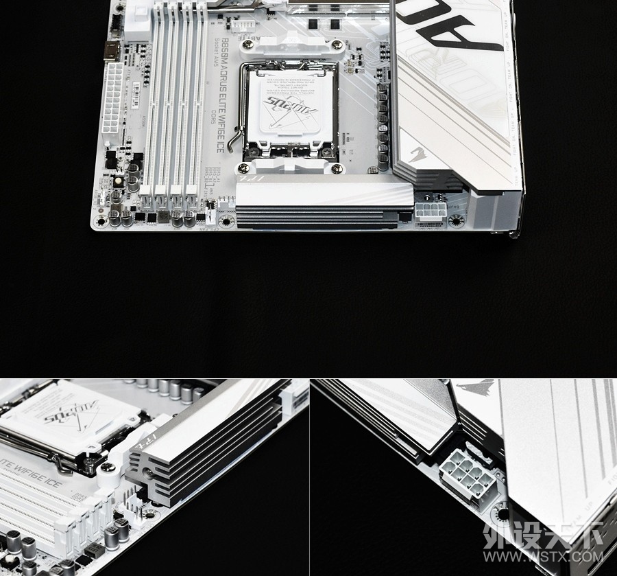 AMDװ������+���α���B850M AORUS ELITE WIFI6E ICE��̬����