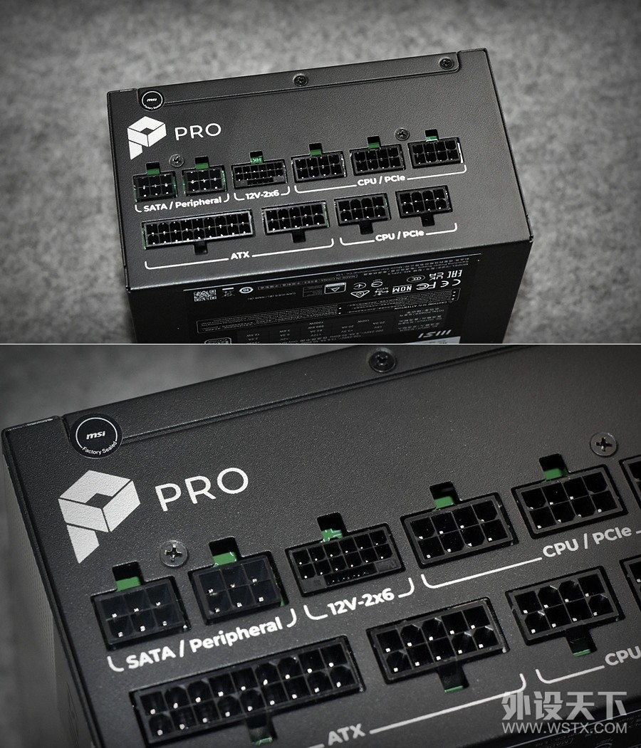 �׽��ʼ۱���ѡ ΢��PRO A1000PL PCIE5ȫģ���Դ �������